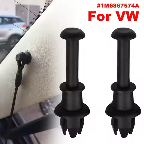 2PCS car Trunk Parcel Shelf String Clip Hook Pivot Retainer Push Pin For GOLF MK5 Mk6 Tigaun MK1 Pol
