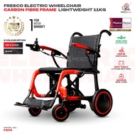 Fresco Full Carbon Fibre Electric Wheelchair Ultra Lightweight  11kg Airline Approved