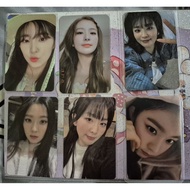 Red Velvet RV Irene Seulgi Photocard PC