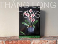 Đồ chơi xếp hình 66208 3031 6208 8805 2222 Mô hình chậu hoa lan tuyệt đẹp