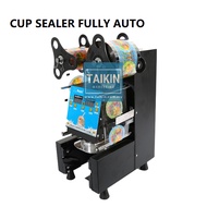 Fully Auto Cup Sealer for 90mm 95mm Cup Diameter Bubble Milk Tea Cup Sealing Machine
