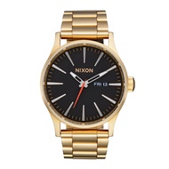 Nixon Sentry Stainless Steel รุ่น NXA3565163-00 นาฬิกาข้อมือผู้ชาย/ผู้หญิง สายสแตนเลส Champagne / Bl