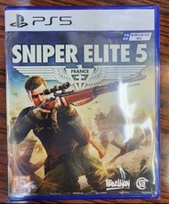 全新 ps5 遊戲 Sniper Elite 5 狙擊精英5 中英日文版