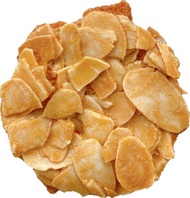 Crispy Almond cookie - คุกกี้อัลมอนด์ - คุกกี้อัลมอนด์ตูเล่ - สูตรไร้แป้ง ไร้นม ไร้เนย (กล่องสีขาว - แพคแยกชิ้น 14 ชิ้น)
