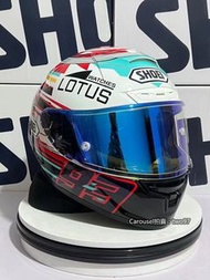 ShOEi x14安全帽電源鍵全罩覆蓋機車頭盔93號馬奎斯男女賽車跑盔全盔四季防摔碰撞保護摩托騎士通風透氣重機騎乘-代購