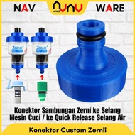 Terbaru Aksesoris Sambungan Custom Zernii Filter Air Input Masuk / Output Keluar - Untuk Selang Mesi