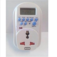 13A Universal Plug in 7 Days 24Hrs Programmable TIMER Time Switch