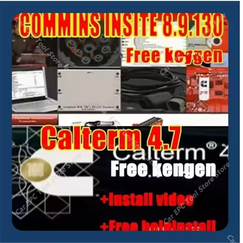 Cummin Insite 8.9 PRO + Calterm 4.7 MetaFiles v4.7.1.007 Engine Diagnostic Software free Keygen + fr