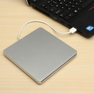 White Thin USB 2.0 External Combo Optical Drive CD/DVD Player CD Burner for PC Laptop Computer