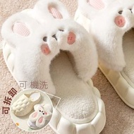 RL DEPARTMENT STORE - 可爱保暖棉拖鞋 棉鞋 加厚防滑居家拖鞋 室內拖鞋 居家棉拖 防水厚底 家用棉拖鞋