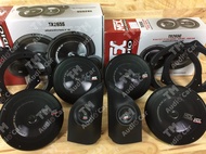 หูช้างตรงรุ่น FORD RANGER 2012-2015 + ลำโพง 6.5” MTX-TX265S + MTX-TX265C + ฐานรองลำโพงตรงรุ่น จำนวน