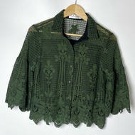 Guy Laroche Paris Lace Shirt