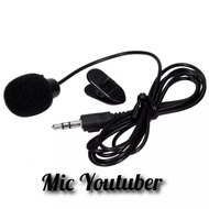 3.5mm jack youtuber microphone for smartphones and laptops Clip-On Mic/ youtube microphone/