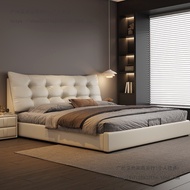 Italian minimalist modern upholstered bed1.5Single person's bedroom, master bedroom1.8Double wedding