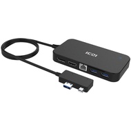 ICZI Surface Adapter, Surface Hub Multiport Dock with DisplayPort, HDMI, Ethernet and USB(Microsoft 