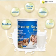 Dreamy Sure Gold Milk with Lactium and Spirulina – Promotes Better Sleep and Heart Health