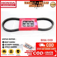 VANBELT V BELT ASSY WHEEL DRIVE SCOOPY OLD CARBON SPACYBEAT KVY 23100-KVY-901