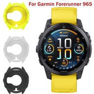 New Silicone Case for Garmin Forerunner 965 Anti-scratch Protection Cover for Garmin 965 Soft Protec