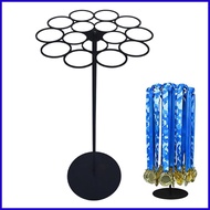 Award Wall Shelf Heavy-Duty 360 Degree Rotating Tabletop Holder Holds 45 Sports Award Hanger Display