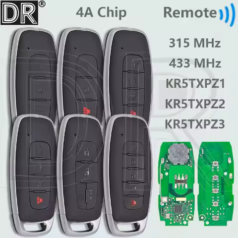 DR KR5TXPZ1/Z2/Z3 S180146119 Proximity Car Remote Key For Nissan Rogue Kicks Ariya Versa Pathfinder 