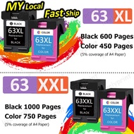 Compatible HP 63XL/XXL Ink Cartridge HP 63XL Ink Cartridge HP 63 Ink Refill for HP 63 Black Tricolor