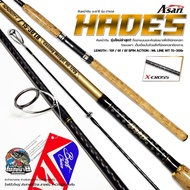 Fishing Rod Pro-Hunter Asari HADES Ground Size 8/9/10 Feet X-Cross Bank Coated Faucet Handle