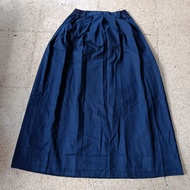 Preloved blue skirt junior high school tb 150cm/fes217