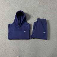 6PM Jing American Street Sweatshirt Trousers Suit-Men Hip Hop Pullover Hooded Sweatshirt