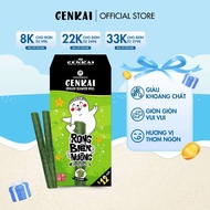 Snack Tảo Biển Nướng Cuộn GENKAI Vị Tự nhiên 36g (3g x 12 gói)