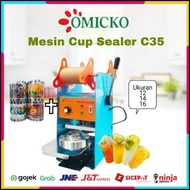 OMICKO CUP SEALER c35 Plastik HARGA MURAH BARANG BAGUS PALING LARIS yg kecil sampai 16oz