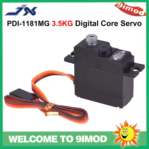 JX Servo PDI-1181MG 18g 3.5KG Metal Gear Digital Core Servo for WPL RC Car Airplane