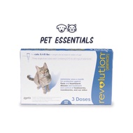 Revolution 3Doses 5.1-15 lbs Zoetis made in UK