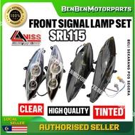 AMAHA LAGENDA115 / SRL115 FRONT SIGNAL LAMP SET LAMPU SIGNAL DEPAN CLEAR TINTED 100% ORIGINAL VISS