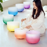 Hye-eun Professional Grade A Crystal Bowl 432Hz/440HZ Yoga Meditation Sound Healing Set