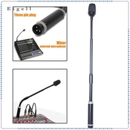 [Eigell] Gooseneck Mic Dynamic Mic DJ Mic XLR Mic for Stage Performance Webcasts