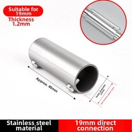 YANU | Fixed Stainless Steel Pipe Connector 25mm