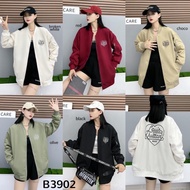 B3902 Lou Oversized Bomber Jacket