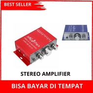Mixer Audio Power Stereo Amplifier Mini Speaker 2 chanel 20W port RCA