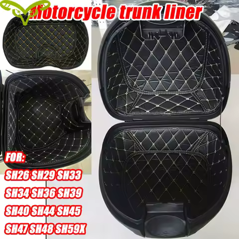 Motorcycle Storage Compartment Lining Wear-resistant Sound Insulation Pad For SH26 SH44 SH45 SH33 SH