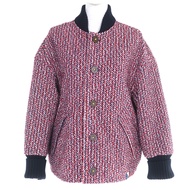 全新未使用LOUIS VUITTON 2023 秋冬 Monogram 三色粗花呢棒球夾克，36 碼，多色，含衣架和衣物收納袋，法國製造，正品，女款，原價：¥731,500