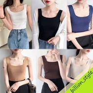 STYLE L025*Knitted Tank Top Soft Stretch Fabric Super Sexy Fashionable Vest Knitted 6 Colors