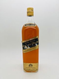70’s Johnnie Walker Black Label Old Scotch Whisky 1000ml no box 全金頭黑牌威士忌