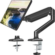 全城熱賣 - 免打孔13-32吋液晶顯示器彈簧萬向機械搖臂支架（黑色）