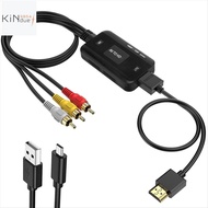 Video Adapter Cable Video Converter AV to -Compatible Video Converter 1080P  Cable Video Adapter Cab