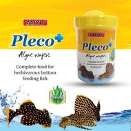 Taiyo Pleco Food for Herbivorous Bottom Feeding Fish Pleco Corydoras Loach Algae Wafers Makanan Ikan 90g