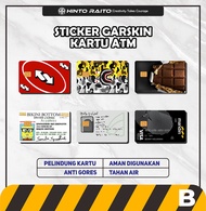 Garskin Stiker Kartu ATM FLazz Emoney Etoll - KATALOG B - B4, NO CHIP