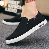 Fashion Kasut Lelaki Casual Man's Loafer Shoes Canvas Brethable Walking Shoes Slip on Size 35-48