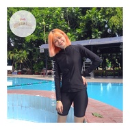 High-quality women's 2-layer discreet swimsuit for the beach and swimming in the fall-winter 2025 – 