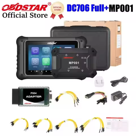 OBDSTAR DC706 ECU Tool Full Version for ECM /TCM/ BODY/Clone by OBD or BENCH for Car and Motorcycle 