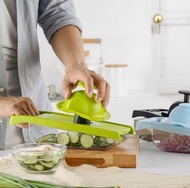 多功能刨絲刨片切菜器-綠色